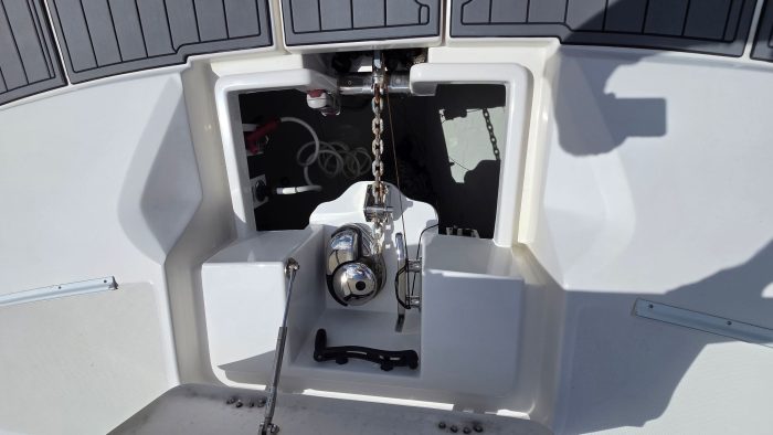 deck, Aquila 44, power catamaran for sale