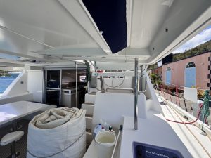 cockpit, Leopard 48, catamaran for sale