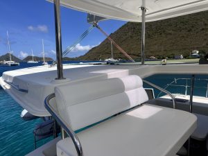 deck, Leopard 48, catamaran for sale