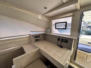 navigation station, Leopard 48, catamaran for sale
