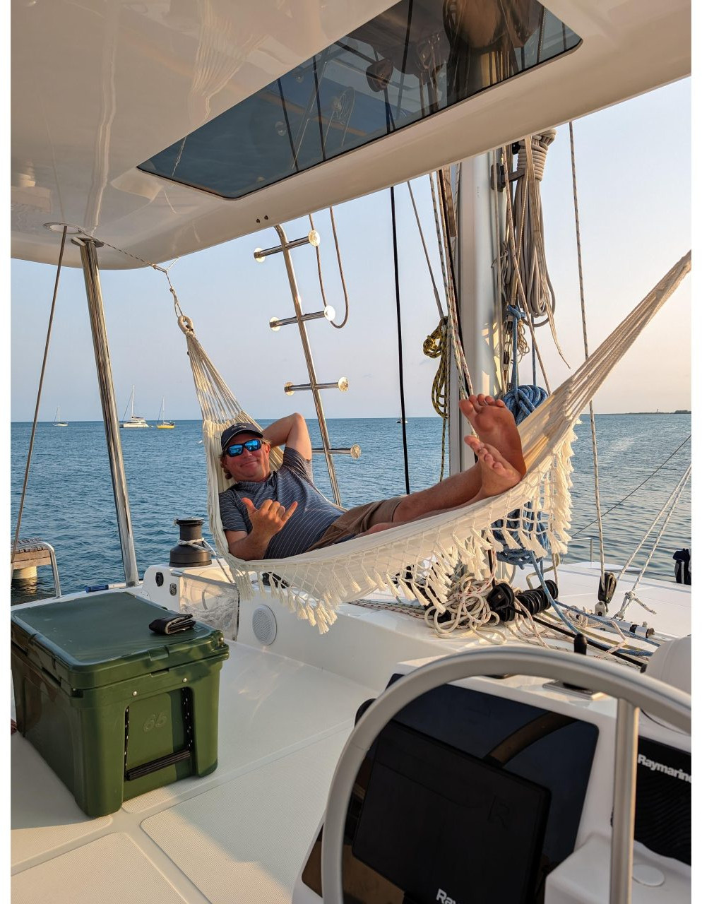 deck, Bali 4.8, catamaran for sale
