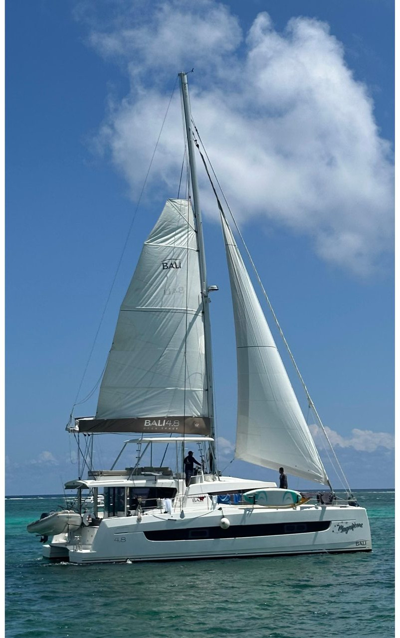 exterior, Bali 4.8, catamaran for sale