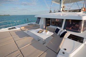 cockpit, Bali 4.8, catamaran for sale