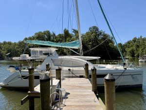 exterior, Leopard 48, catamaran for sale