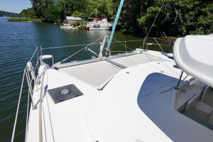deck, Leopard 48, catamaran for sale