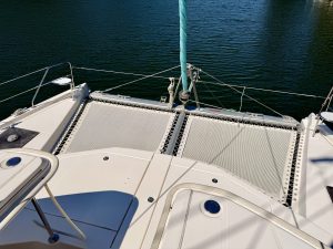 deck, Leopard 48, catamaran for sale