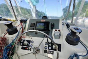 helm, Leopard 48, catamaran for sale
