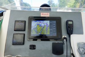 navigation station, Leopard 48, catamaran for sale