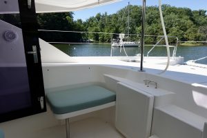 cockpit, Leopard 48, catamaran for sale