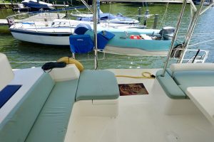 cockpit, Leopard 48, catamaran for sale
