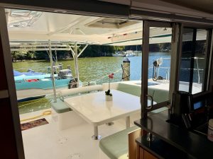 cockpit, Leopard 48, catamaran for sale