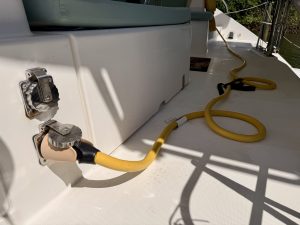 deck, Leopard 48, catamaran for sale
