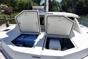 deck, Leopard 48, catamaran for sale