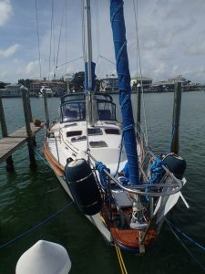 exterior, Irwin, sailboat for sale