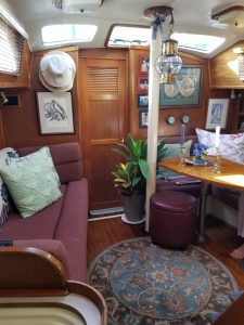 salon, Irwin, sailboat for sale