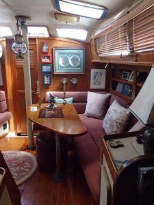 salon, Irwin, sailboat for sale
