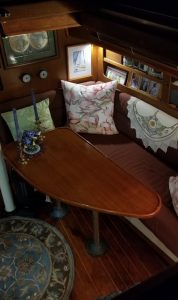 salon, Irwin, sailboat for sale