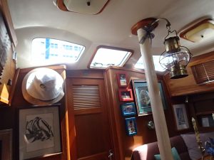 salon, Irwin, sailboat for sale