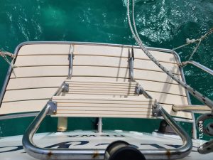 deck, Island Packet 38, sailboat for sale