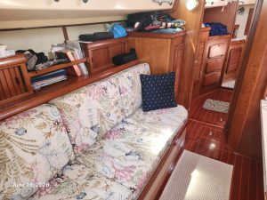 salon, Island Packet 38, sailboat for sale