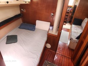 bed, Island Packet 38, sailboat for sale