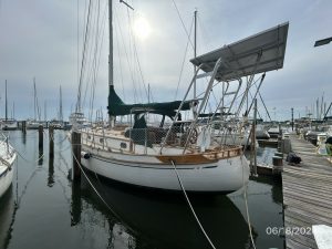 exterior, Tayana 37, sailboat for sale