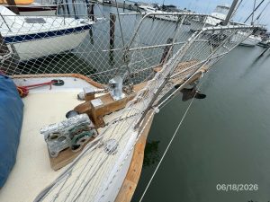 deck, Tayana 37, sailboat for sale