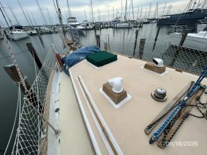 deck, Tayana 37, sailboat for sale