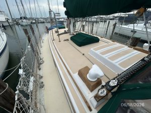 deck, Tayana 37, sailboat for sale