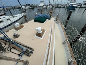 deck, Tayana 37, sailboat for sale