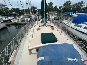 deck, Tayana 37, sailboat for sale