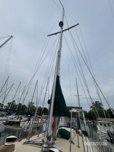 deck, Tayana 37, sailboat for sale