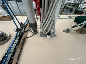 deck, Tayana 37, sailboat for sale