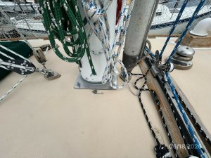 deck, Tayana 37, sailboat for sale