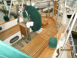 cockpit, Tayana 37, sailboat for sale