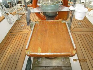 helm, Tayana 37, sailboat for sale