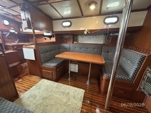 salon, Tayana 37, sailboat for sale