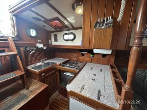 interior, Tayana 37, sailboat for sale