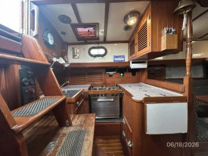 interior, Tayana 37, sailboat for sale