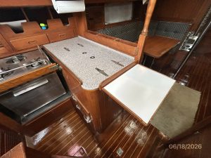 interior, Tayana 37, sailboat for sale