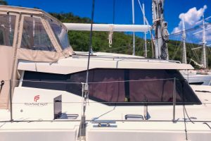 deck, FP 40 Isla, catamaran for sale