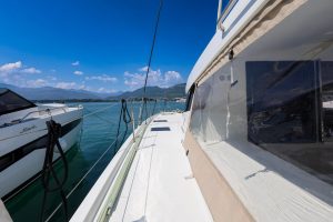 deck, FP 40 Isla, catamaran for sale