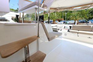 cockpit, FP 40 Isla, catamaran for sale