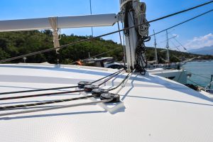 deck, FP 40 Isla, catamaran for sale