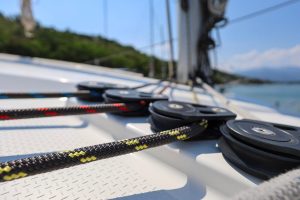 deck, FP 40 Isla, catamaran for sale