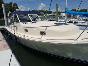 exterior, Mainship 34, trawler for sale