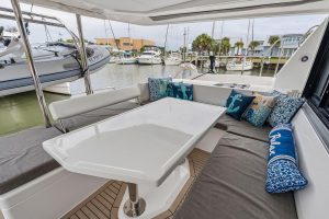 cockpit, Leopard 43 PowerCat, trawler for sale