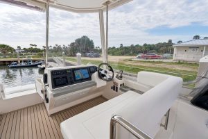 helm, Leopard 43 PowerCat, trawler for sale