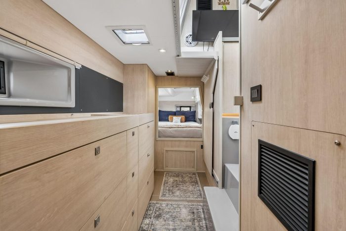 bed, Leopard 43 PowerCat, power catamaran for sale