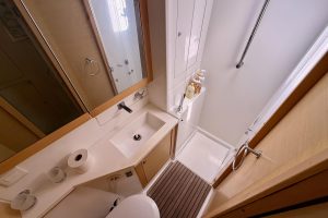 bath, Lagoon 450, catamaran for sale
